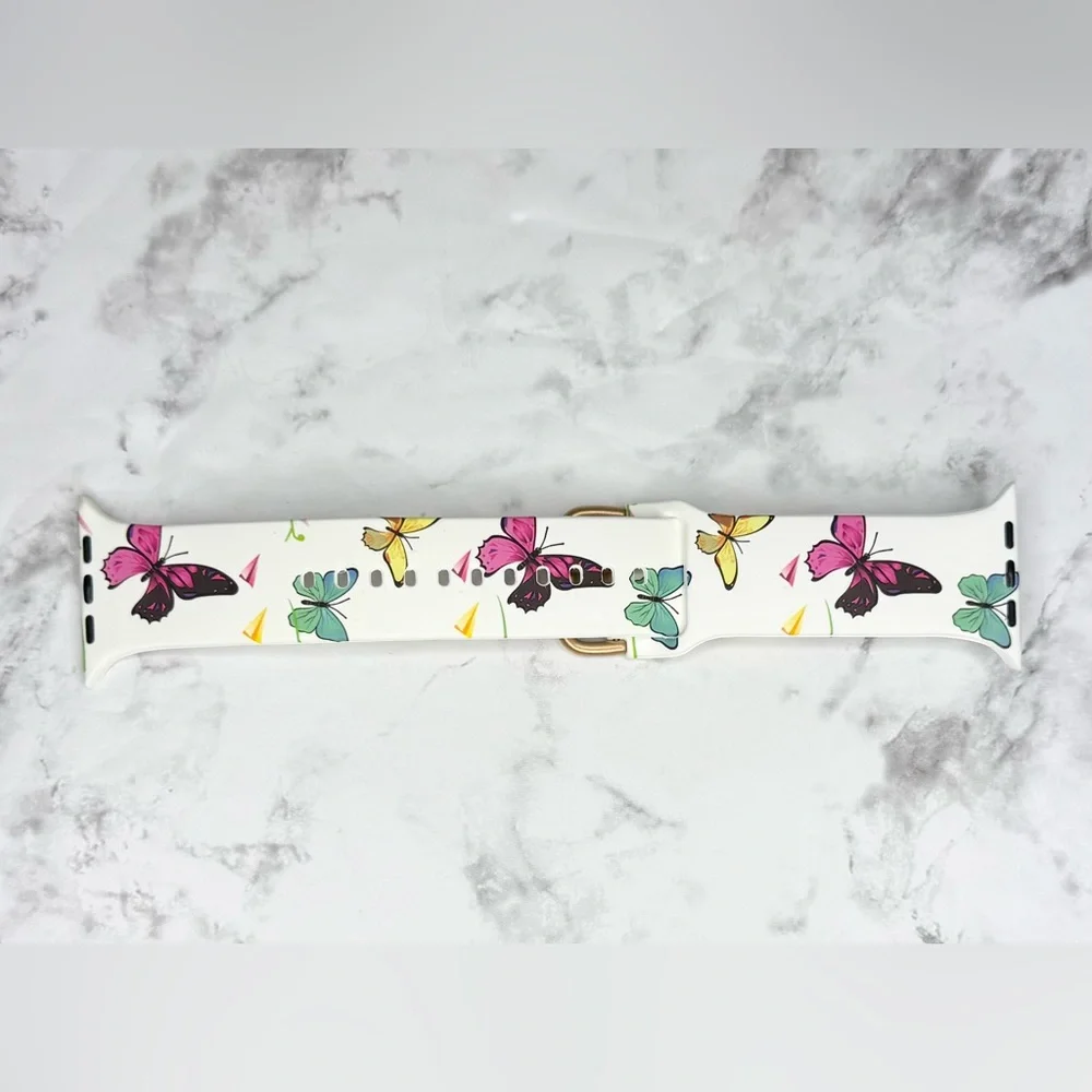 New! Butterfly theme Apple Watch band 42mm 44mm 45mm 🎈2 for $5 🎈